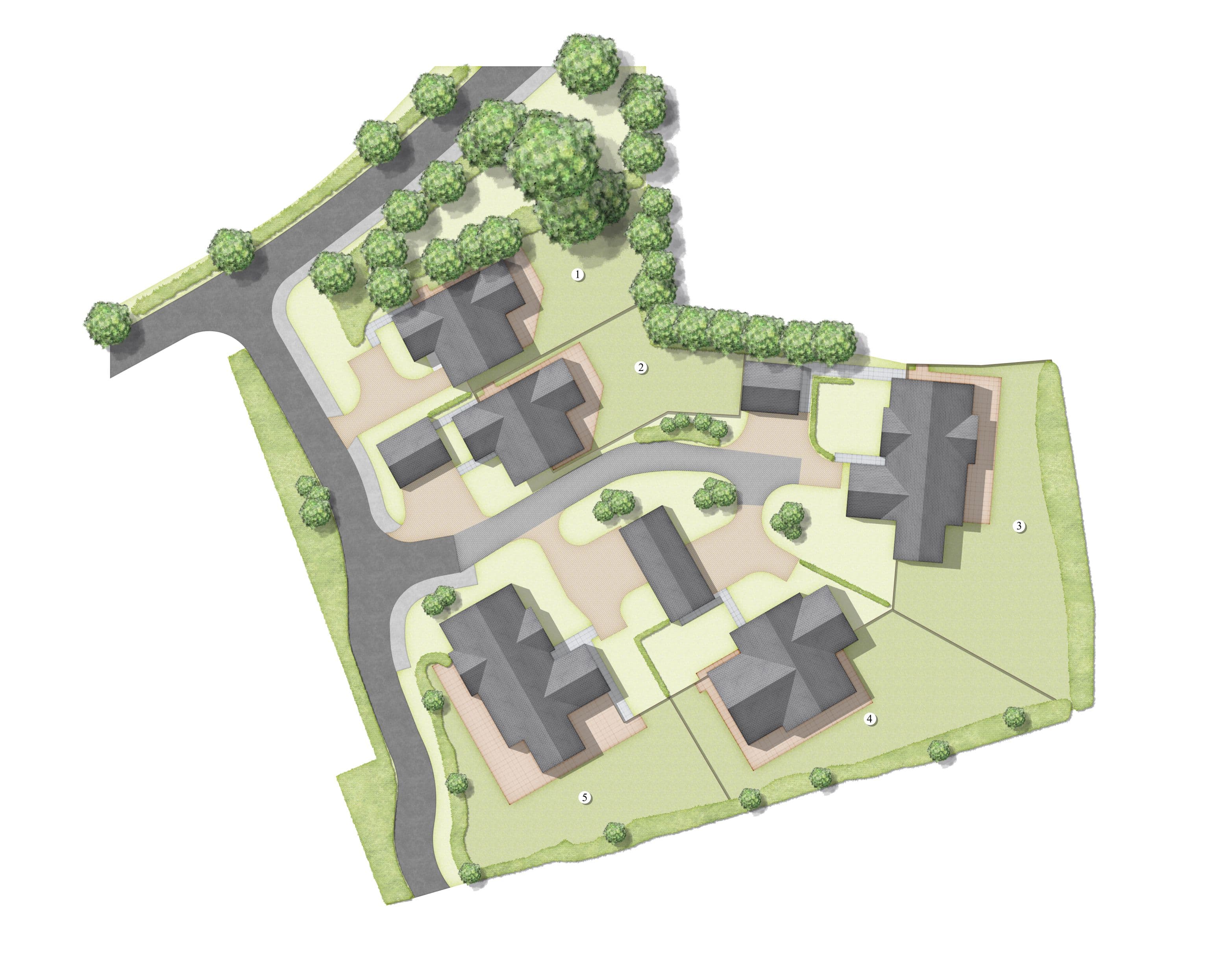 Glebeland site plan